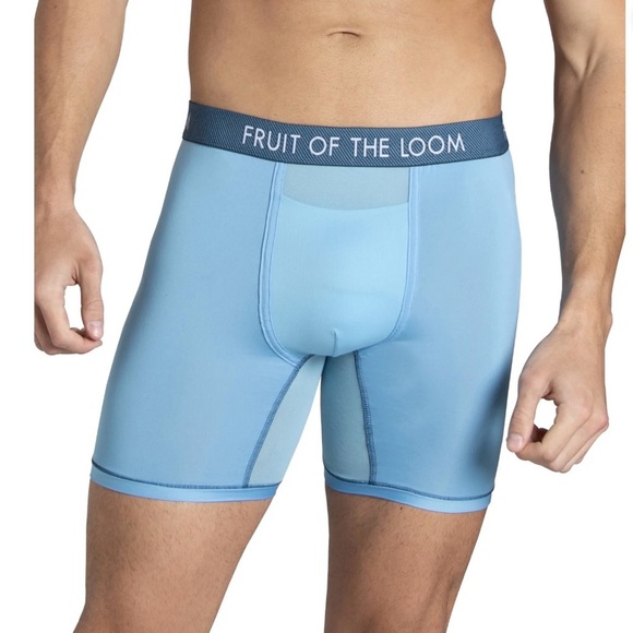 Fruit of the Loom Men's Getaway Collection Boxer Briefs, 3-Pack x 3 - Picture 6 of 7